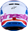 ALPINESTARS SM7 Helmet - Core - White/Blue/Orange/Pink - 2XL 8301826-2088-2X