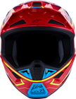 ALPINESTARS SM7 Helmet - Cast - Red/Yellow Fluo/Blue - XS 8302626-3226-XS