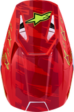 ALPINESTARS Youth SM3 Helmet - Falcon - Red Fluo/White/Blue/Yellow Fluo - Medium 8301327-3206- YM