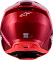 ALPINESTARS SM3 Helmet - Radium - Red/Red Fluo/White - Large 8300826-3216-L