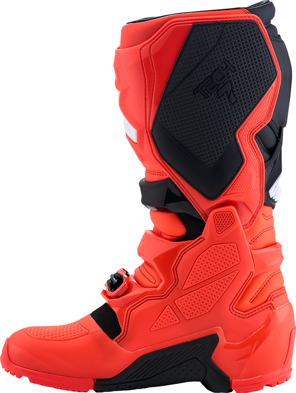 ALPINESTARS Tech 7 Enduro Boots - Black/Fluorescent Red - US 12 / EU 47 2010426-314-12