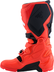 ALPINESTARS Tech 7 Enduro Boots - Black/Fluorescent Red - US 13 / EU 48 2010426-314-13