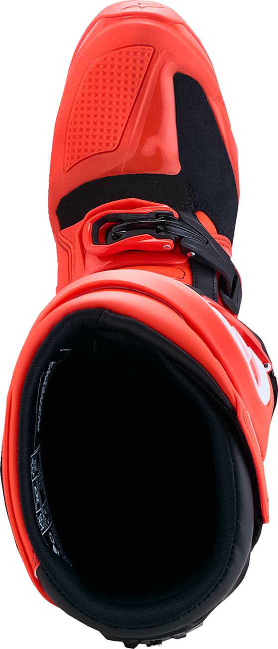 ALPINESTARS Tech 7 Enduro Boots - Black/Fluorescent Red - US 13 / EU 48 2010426-314-13