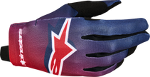 ALPINESTARS Radar Gloves - Fire Red/DeepBlue - XL 3561824-3218-XL