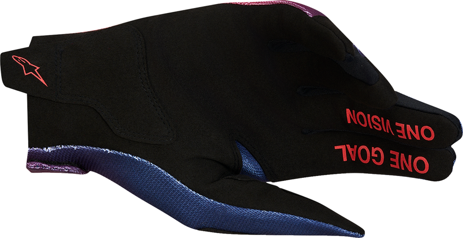 ALPINESTARS Radar Gloves - Fire Red/DeepBlue - XL 3561824-3218-XL