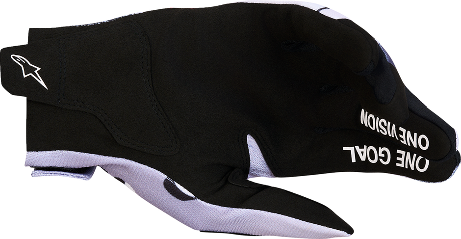 ALPINESTARS Radar Gloves - Ash Gray/Light Lilac/Red/Black - Medium 3561824-9347-M