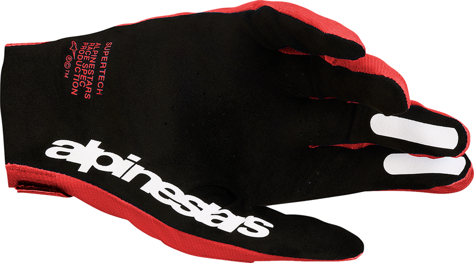 ALPINESTARS Supertech MX Gloves - Fire Red/Black/White - 2XL 3560627-3146-2XL