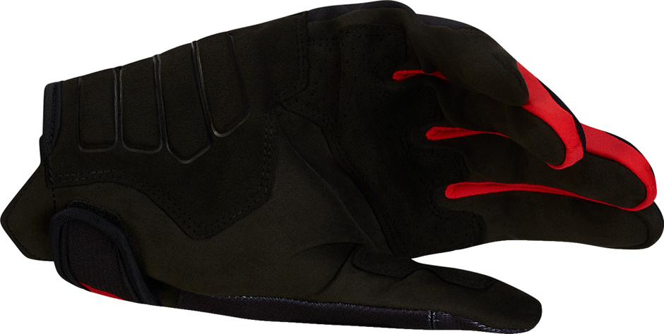 ALPINESTARS Techdura Gloves - Black/Bright Red - Small 3564524-1303-S
