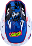 ALPINESTARS SM7 Helmet - Blaster - White/Blue/Red - Small 8301627-2217-S