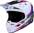 ALPINESTARS SM7 Helmet - Blaster - Purple/Pink/White - Large 8301627-3224-L