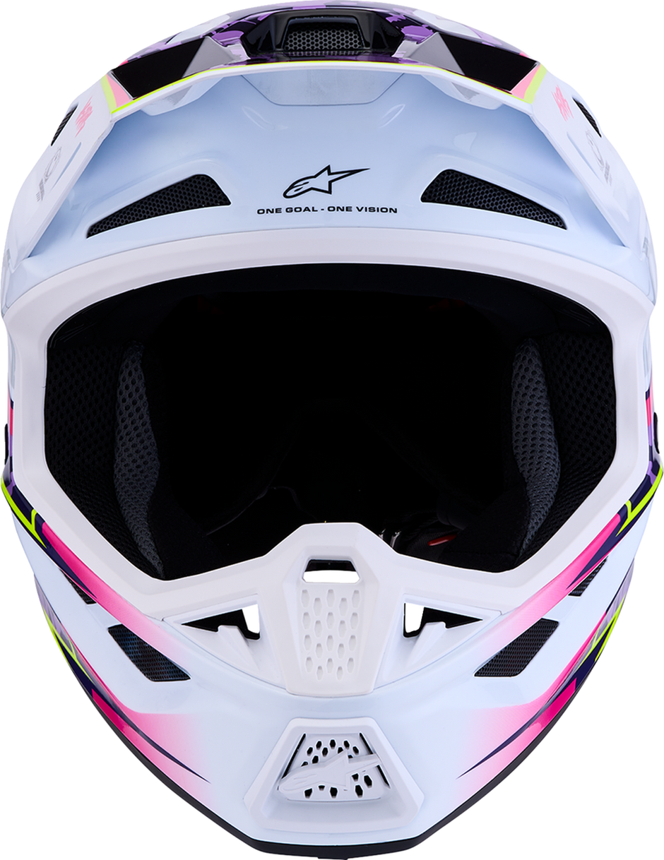 ALPINESTARS SM7 Helmet - Blaster - Purple/Pink/White - Large 8301627-3224-L