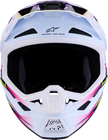 ALPINESTARS SM7 Helmet - Blaster - Purple/Pink/White - Large 8301627-3224-L