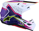 ALPINESTARS SM7 Helmet - Blaster - Purple/Pink/White - XS 8301627-3224-XS