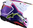 ALPINESTARS SM7 Helmet - Blaster - Purple/Pink/White - XS 8301627-3224-XS
