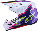 ALPINESTARS SM7 Helmet - Blaster - Purple/Pink/White - XS 8301627-3224-XS