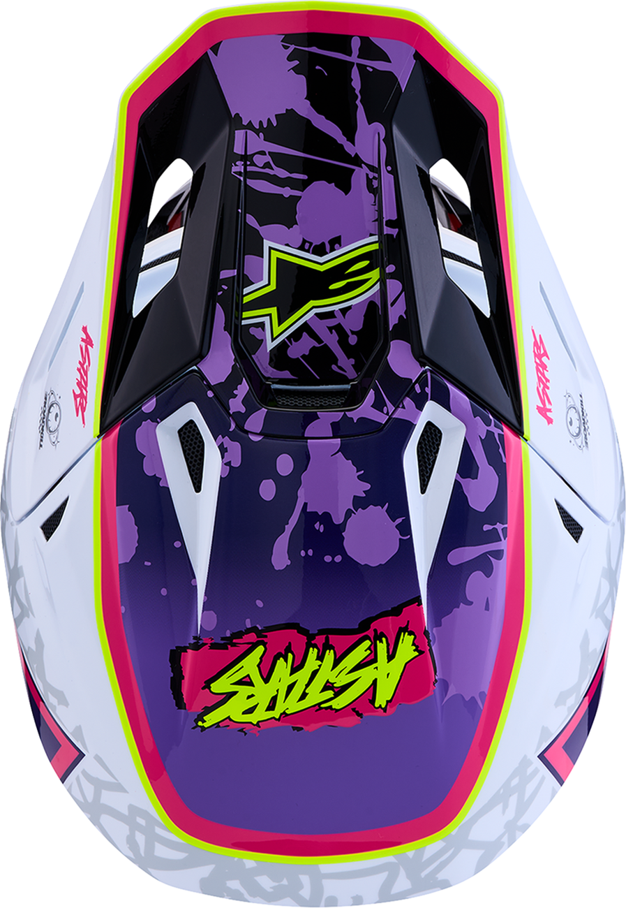 ALPINESTARS SM7 Helmet - Blaster - Purple/Pink/White - XS 8301627-3224-XS