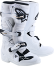 ALPINESTARS Youth Tech 7S Boots - White - US 2 / EU 34 2015017-20-2
