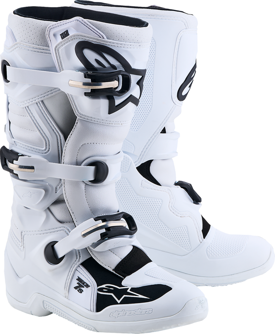 ALPINESTARS Youth Tech 7S Boots - White - US 6 / EU 39 2015017-20-6