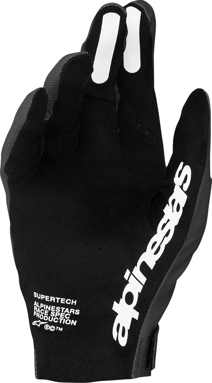 ALPINESTARS Supertech MX Gloves - Black/White - Large 3560627-12-L
