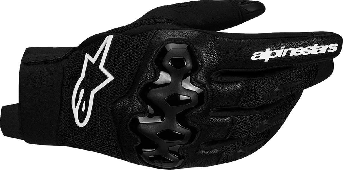 ALPINESTARS Megawatt V2 Air Gloves - Black/White - 2XL 3560327-12-2XL