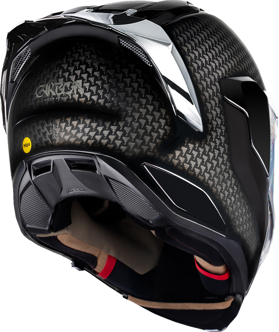 ICON Ultraflite™ Helmet - Carbon - MIPS® - Silver - Large 0101-20637