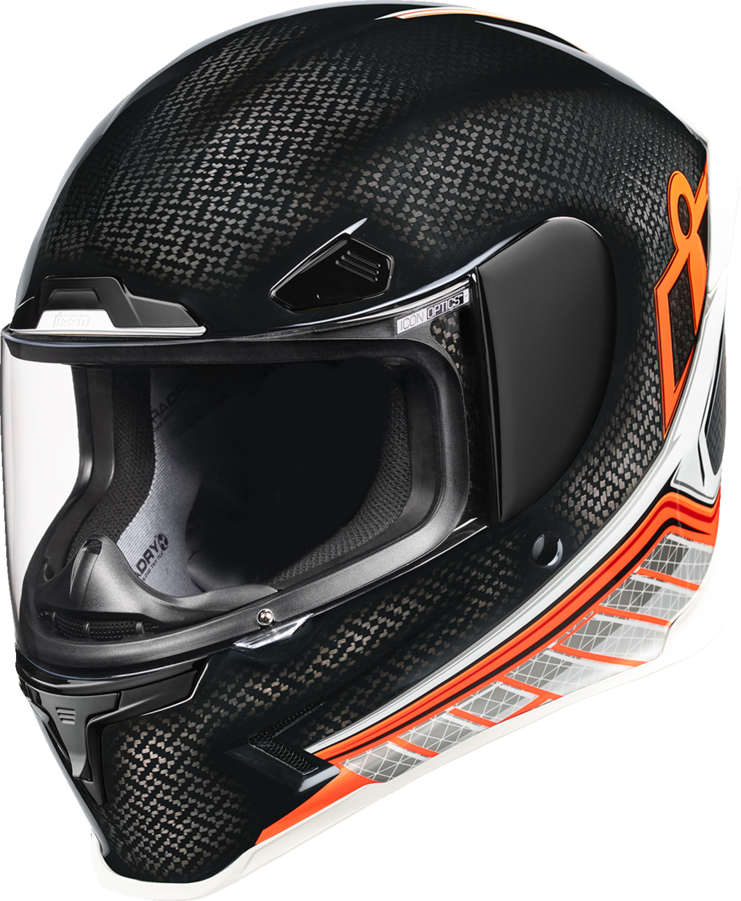 ICON Airframe Pro™ Helmet - Carbon Hyperstrike - Red - XS 0101-20662