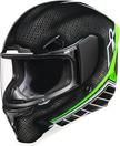 ICON Airframe Pro™ Helmet - Carbon Hyperstrike - Green - Medium 0101-20671
