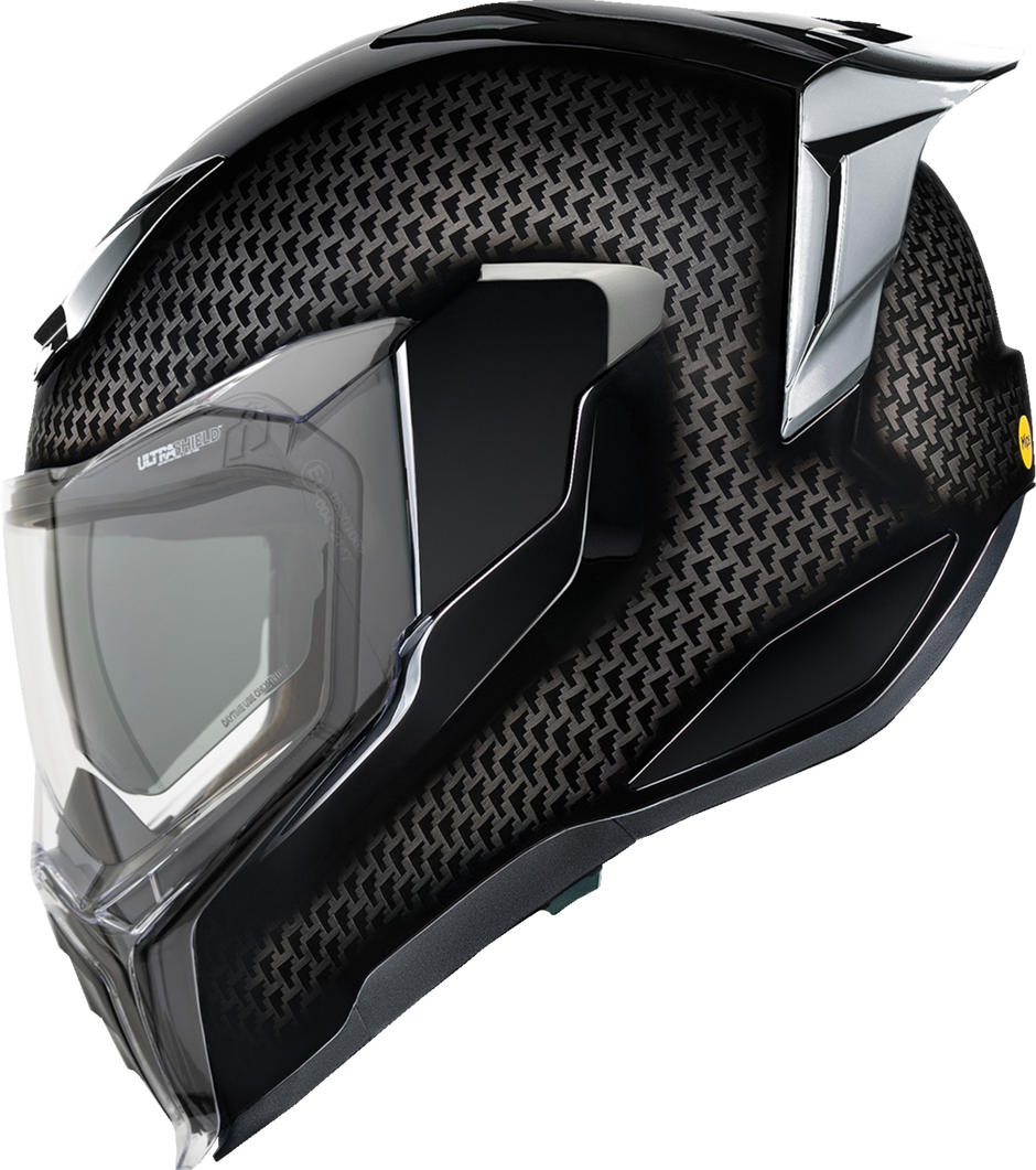 ICON Ultraflite™ Helmet - Carbon - MIPS® - Silver - 2XL 0101-20639