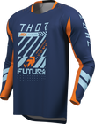 THOR Lauchmode Futura Jersey - Navy/Orange - 2XL 2910-8906