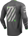 THOR Lauchmode Futura Jersey - Charcoal/Green - XL 2910-8899