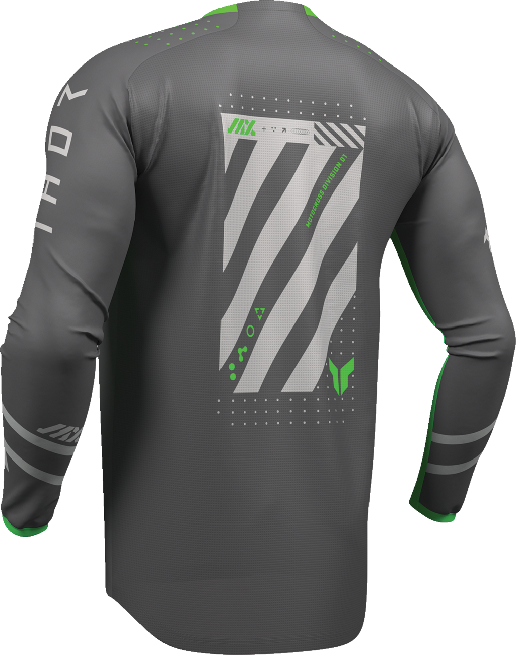 THOR Lauchmode Futura Jersey - Charcoal/Green - 2XL 2910-8900