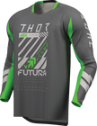 THOR Lauchmode Futura Jersey - Charcoal/Green - 2XL 2910-8900