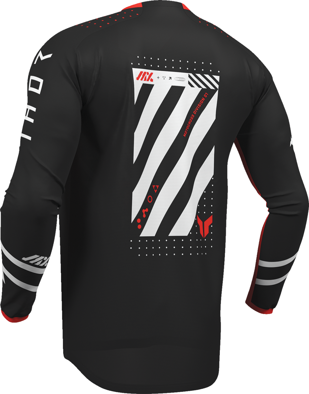THOR Youth Launchmode Futura Jersey - Black/Red - XL 2912-2760