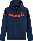 ALPINESTARS Velocifer Pullover Hoodie - Navy - Medium 1236-5281210-70-M