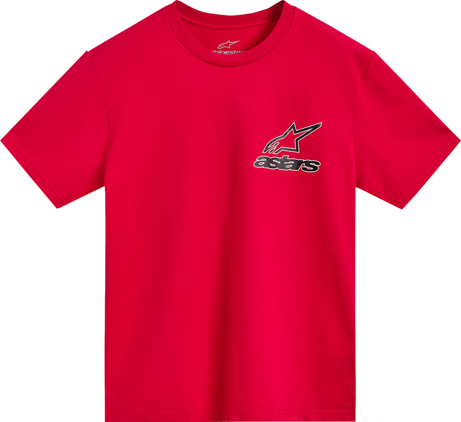 ALPINESTARS Lineout CSF T-Shirt - Red - 2XL 1236-72328-30-2XL