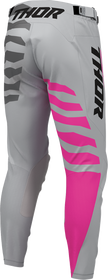 THOR Launchmode Shredder Pants - Gray/Fuchsia - US 34 2901-13063