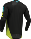 THOR Launchmode Air Darkside Jersey - Black/Acid - XL 2910-8911