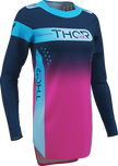 THOR Women's Sportmode Merge Jersey - Navy/Fuchsia - XS 2911-0394