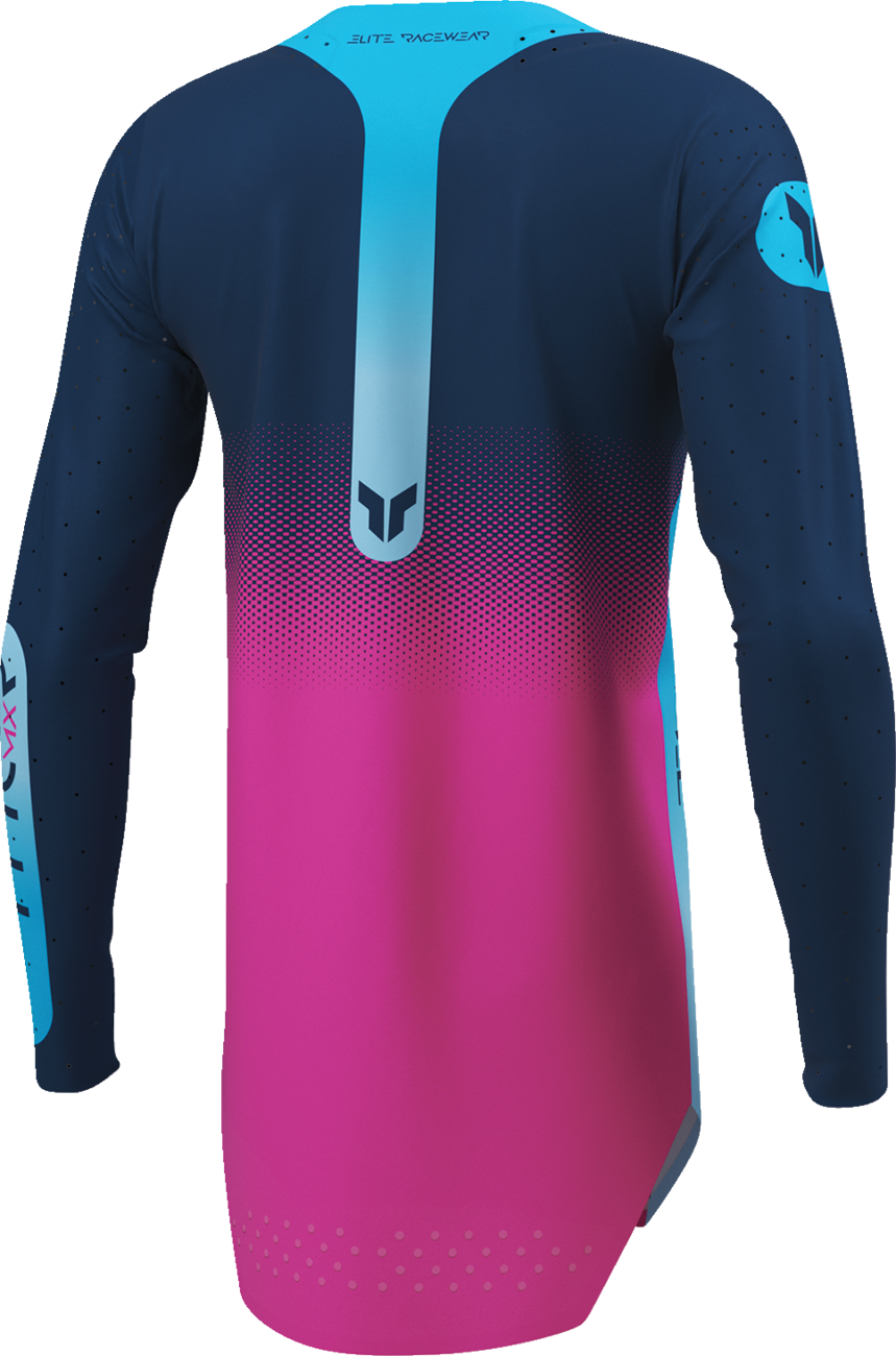 THOR Women's Sportmode Merge Jersey - Navy/Fuchsia - Large 2911-0397