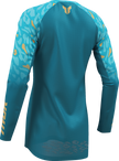 THOR Women's Launchmode Spotted Jersey - Jade/Starlight - XL 2911-0408