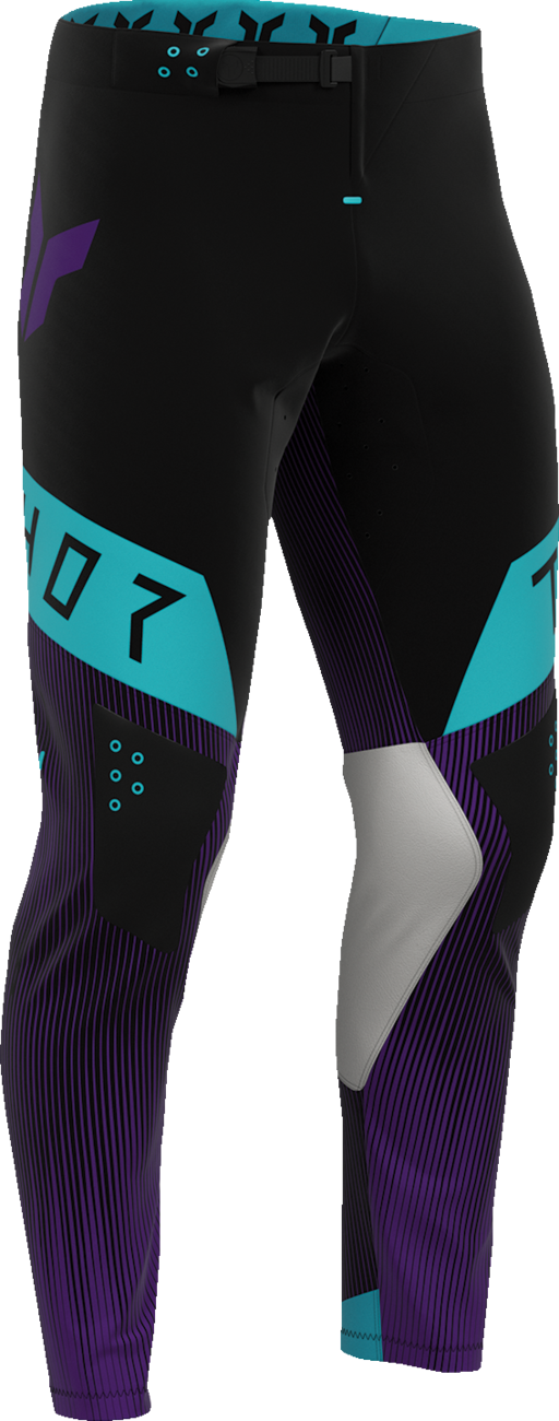THOR Sportmode Vanish Pants - Black/Purple - US 29 2901-12989