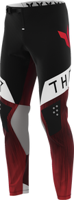 THOR Sportmode Vanish Pants - Black/Red - US 32 2901-13001