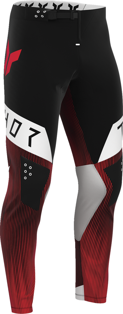 THOR Sportmode Vanish Pants - Black/Red - US 34 2901-13003