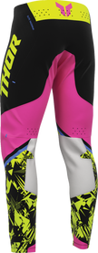 THOR Sportmode Punk'd Pants - Black/Fuchsia - US 28 2901-13024