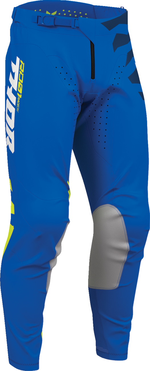 THOR Launchmode Shredder Pants - Blue/Acid - US 32 2901-13071
