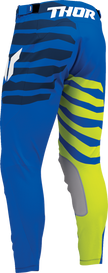 THOR Launchmode Shredder Pants - Blue/Acid - US 32 2901-13071