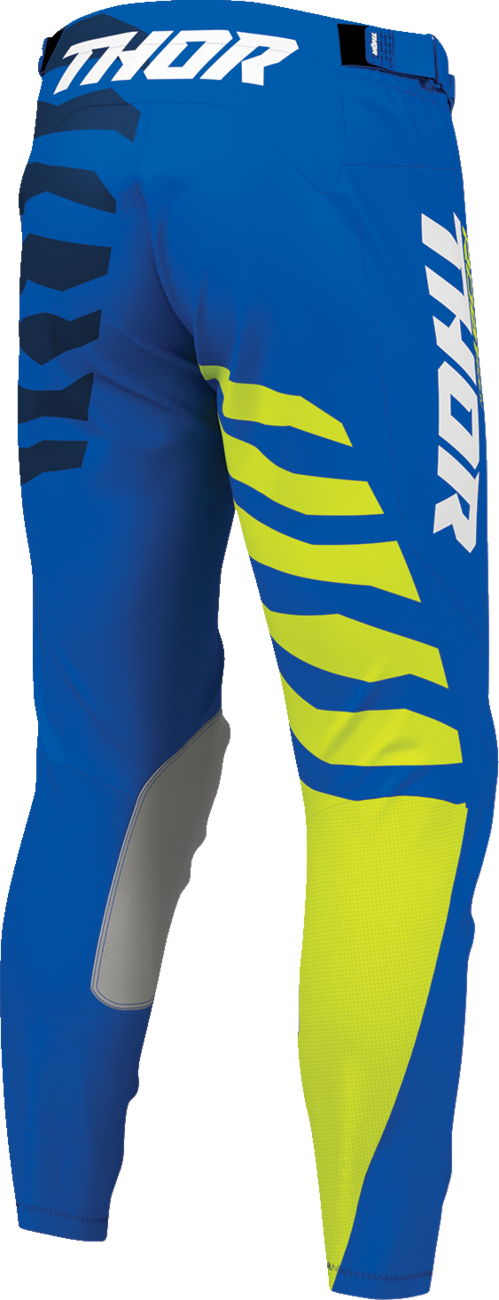 THOR Launchmode Shredder Pants - Blue/Acid - US 38 2901-13074