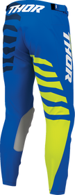 THOR Launchmode Shredder Pants - Blue/Acid - US 38 2901-13074
