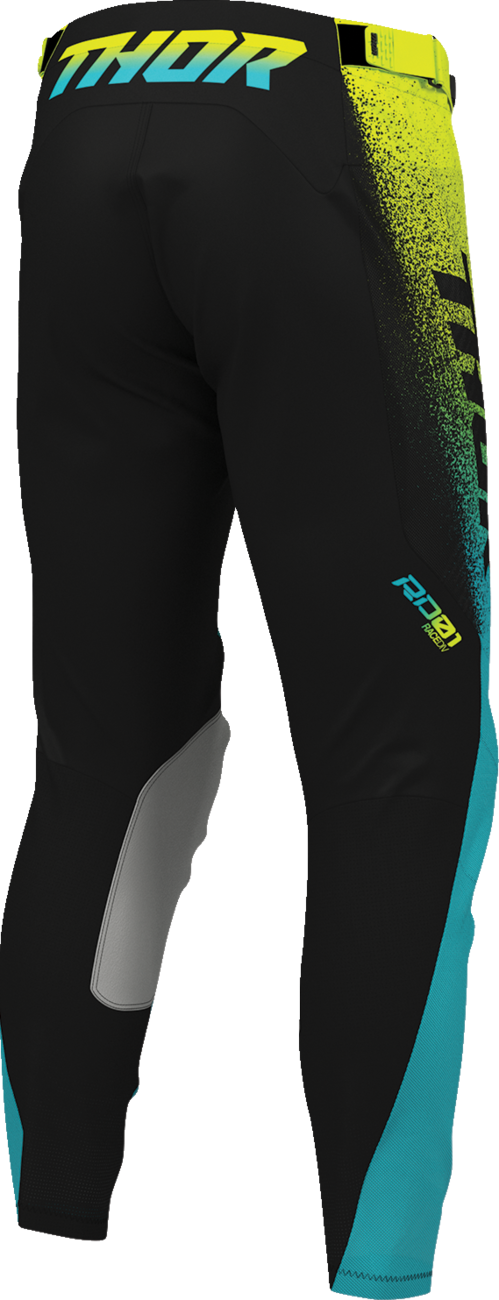 THOR Launchmode Air Pants - Darkside - Black/Acid - US 40 2901-13084