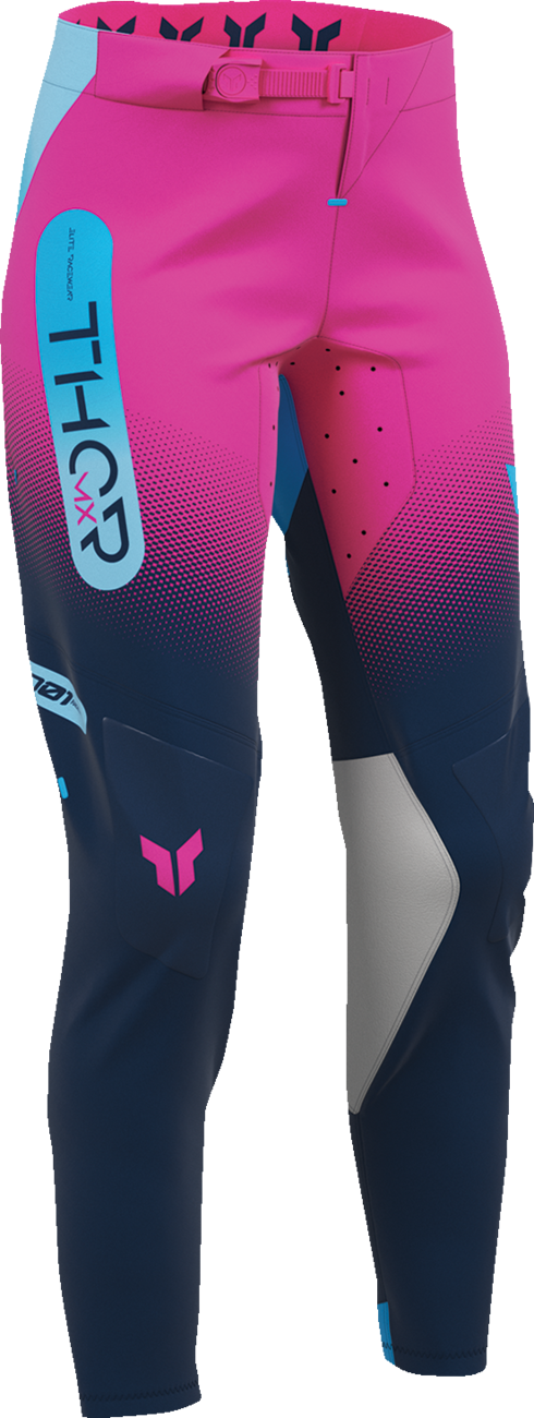 THOR Women's Sportmode Merge Pants - Navy/Fuchsia - US 5/6 2902-0509
